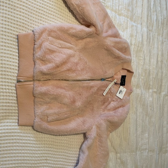 Pink Faux Fur Jacket - Picture 2 of 4